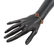 Load image into Gallery viewer, Van Cleef &amp; Arpels Vintage Alhambra Bracelet 5 motifsVCARD35500 18K Yellow Gold
