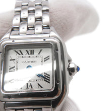 将图像加载到图库查看器中，CARTIER PANTHERE mini W22mm×H30mm Stainless Steel Silver DialWSPN0006
