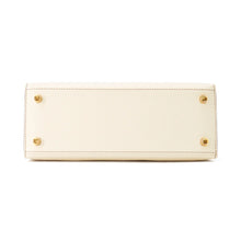 Load image into Gallery viewer, HERMES Kelly Sellier SPO Craie/Etoupe Epsom Size 25
