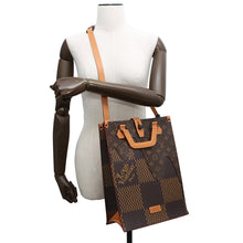 Load image into Gallery viewer, LOUIS VUITTON Mini tote NoirN40355 Damier Ebene Canvas Giant Monogram
