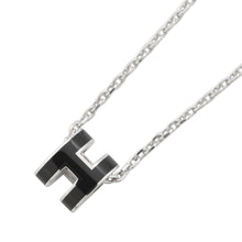Load image into Gallery viewer, HERMES Pop Ash Necklace Size Mini Black Metal Lacquer
