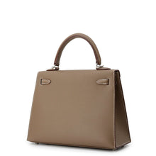 将图像加载到图库查看器中，HERMES Kelly Sellier Etoupe Epsom Size 25
