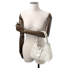 Load image into Gallery viewer, PRADA Moon 2WAY Handbag White1BA381 Leather
