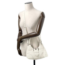 Load image into Gallery viewer, PRADA Moon 2WAY Handbag White1BA381 Leather
