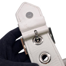 Load image into Gallery viewer, PRADA Moon 2WAY Handbag White1BA381 Leather
