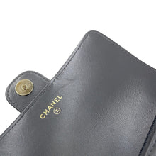 Load image into Gallery viewer, CHANEL Matelasse 2WAY Chain Wallet Gray Lambskin
