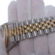 Load image into Gallery viewer, ROLEX Datejust W36mm Stainless Steel K18YG Champagne Dial1601/3

