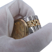 Load image into Gallery viewer, ROLEX Datejust W36mm Stainless Steel K18YG Champagne Dial1601/3
