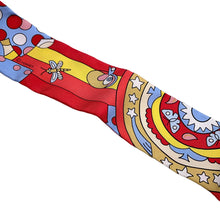 将图像加载到图库查看器中，HERMES Twilly Les Murmures de la Foret Whispering in the Forest Rouge/Ebene/MulticolorH063005S Silk100%
