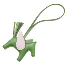 Load image into Gallery viewer, HERMES Rodeo Pegasus Vert Yucca/Vert Cricket/Mauve Pale Lambskin Size PM
