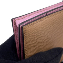 Load image into Gallery viewer, HERMES Bearn Soufre Verso Chai/Mauve Sylvestre Epsom
