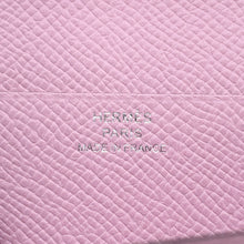 Load image into Gallery viewer, HERMES Bearn Soufre Verso Chai/Mauve Sylvestre Epsom
