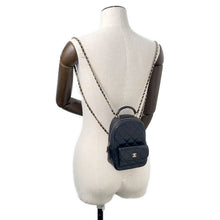 Load image into Gallery viewer, CHANEL Matelasse 2WAY Shoulder  Backpack BlackAP3753 Caviar Leather Size Mini
