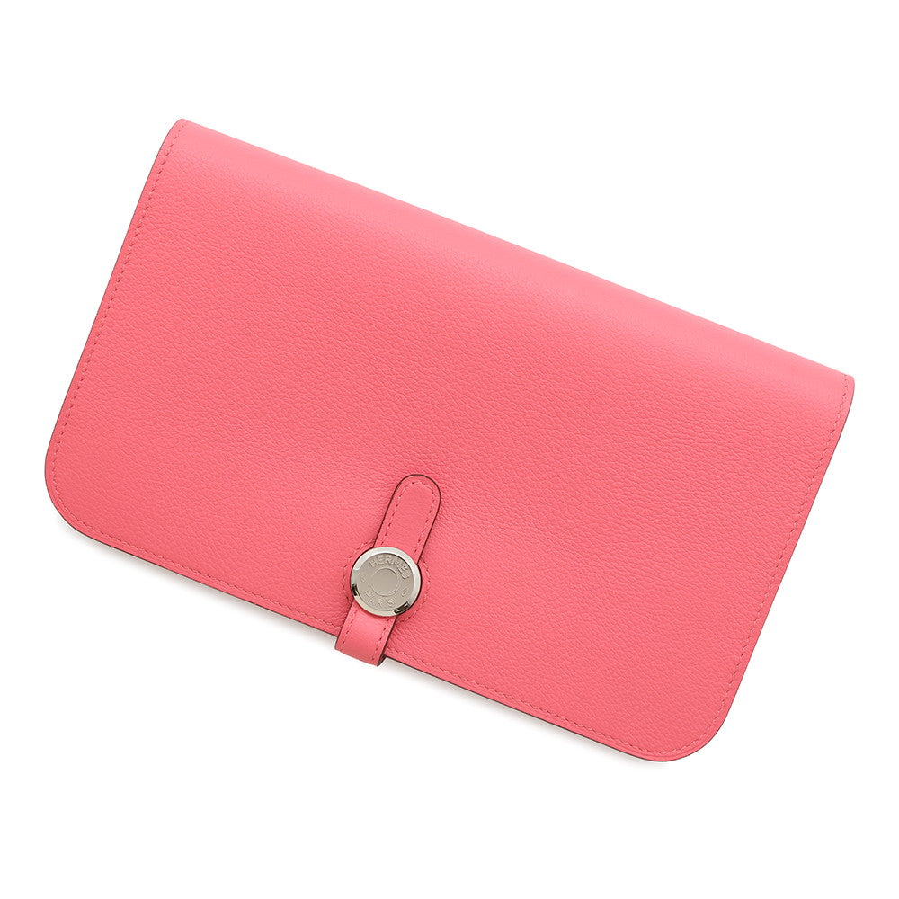 HERMES Dogon Rose Azalee Evercolor
