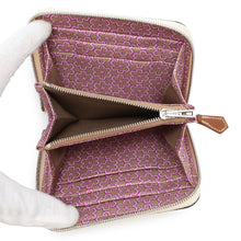 Load image into Gallery viewer, HERMES Azap compact silk in Nata Epsom
