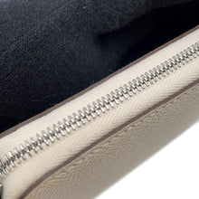 Load image into Gallery viewer, HERMES Azap compact silk in Nata Epsom
