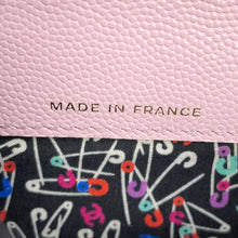 Load image into Gallery viewer, CHANEL Matelasse Flap Card Case PinkAP3187 Caviar Leather
