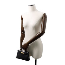 Load image into Gallery viewer, HERMES Mini Kelly 2 Black Box Calf Leather
