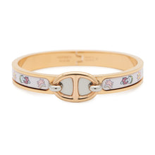 Load image into Gallery viewer, HERMES Mini Clic Chaine d&#39;Ancre Funny Ice Cream Size PM Jasmin Metal Enamel
