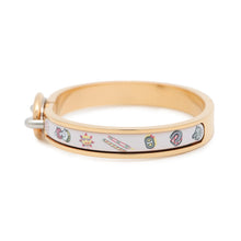 Load image into Gallery viewer, HERMES Mini Clic Chaine d&#39;Ancre Funny Ice Cream Size PM Jasmin Metal Enamel
