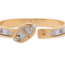 Load image into Gallery viewer, HERMES Mini Clic Chaine d&#39;Ancre Funny Ice Cream Size PM Jasmin Metal Enamel

