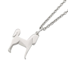 Load image into Gallery viewer, HERMES Panash Necklace Silver Metal
