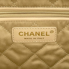 Load image into Gallery viewer, CHANEL CHANEL22 ChainShoulder Bag Champagne GoldAS3260 Shiny Calf Leather Size Small
