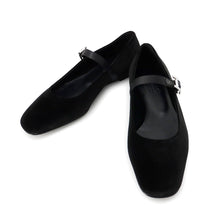 将图像加载到图库查看器中，HERMES Jane Pumps Bijoux Black Velour Bijoux Size 37 1/2
