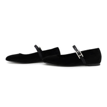 将图像加载到图库查看器中，HERMES Jane Pumps Bijoux Black Velour Bijoux Size 37 1/2
