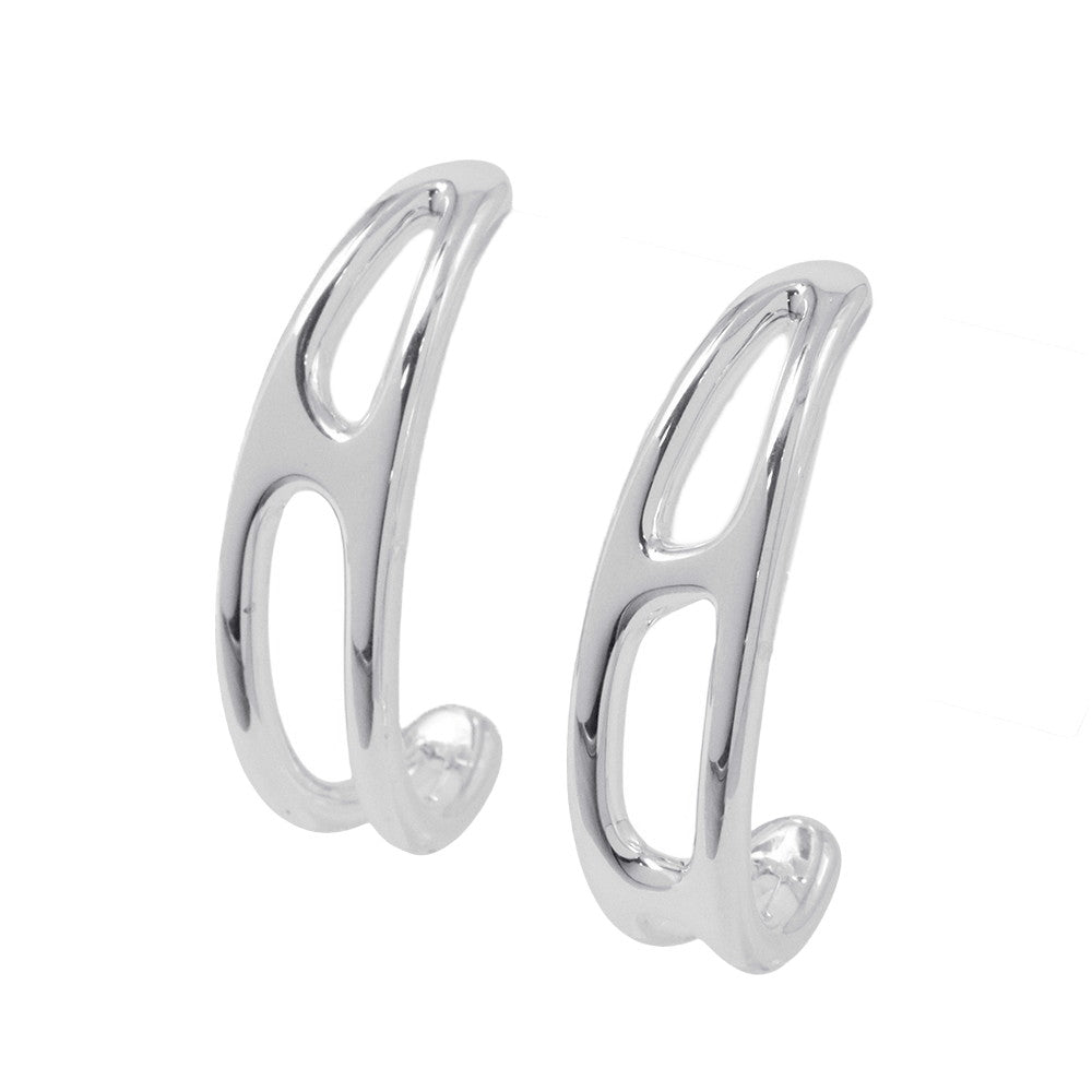 HERMES Punk Anchor Earrings