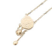 Load image into Gallery viewer, CHANEL CC Logo Cloud Design Necklace Gray/GoldABF889 Metal Faux Pearl  Rhinestone

