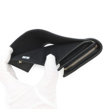 Load image into Gallery viewer, CHANEL CC Logo Small Flap Wallet BlackAP4709 Caviar Leather

