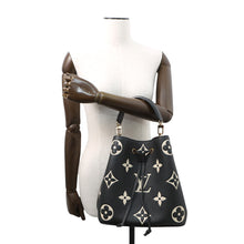 Load image into Gallery viewer, LOUIS VUITTON Neonoe Noir/Beige/BordeauxM45497 Bicolor Monogram Empreinte Leather Size MM
