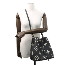 Load image into Gallery viewer, LOUIS VUITTON Neonoe Noir/Beige/BordeauxM45497 Bicolor Monogram Empreinte Leather Size MM
