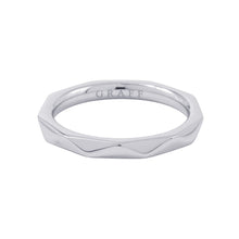 Load image into Gallery viewer, GRAFF Laurence Graff Signature Ring Size #9 18K White Gold
