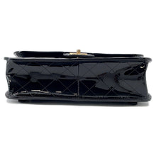 将图像加载到图库查看器中，CHANEL 2way Large Backpack BlackAS3662 Patent Leather Leather Size Large
