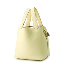 Load image into Gallery viewer, HERMES Picotin Lock Jaune Milton Taurillon Clemence Size PM

