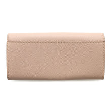 Load image into Gallery viewer, Ferragamo Vara Ribbon Bifold Wallet Long Wallet Pink Leather
