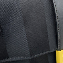 将图像加载到图库查看器中，FENDI Pecan Bucket for Men Black/Yellow7VA472 Nylon Leather
