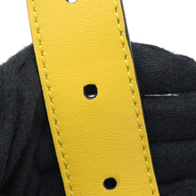 将图像加载到图库查看器中，FENDI Pecan Bucket for Men Black/Yellow7VA472 Nylon Leather
