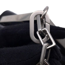 将图像加载到图库查看器中，FENDI First Site ChainPouch Black7AS173 Leather Size Nano

