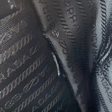 Load image into Gallery viewer, PRADA logo messenger bag Black2VD700 Nylon
