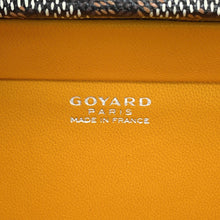 将图像加载到图库查看器中，GOYARD Menodiaire Trunk Shoulder Bag BlackMINA08PMLTY01CL01P PVC Leather
