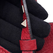 Load image into Gallery viewer, Valentino Garavani Rock Studded 2WAY Tote Bag Red Leather
