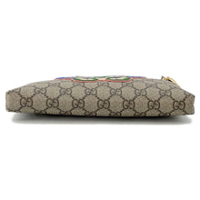 将图像加载到图库查看器中，GUCCI GG Supreme Holiday Collection ChainPouch Beige/Brown456866 PVC Leather

