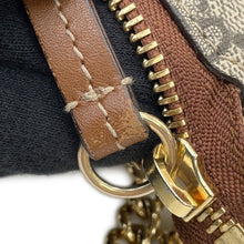 将图像加载到图库查看器中，GUCCI GG Supreme Holiday Collection ChainPouch Beige/Brown456866 PVC Leather
