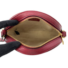 将图像加载到图库查看器中，GUCCI GG Supreme Round Shoulder Bag Doraemon Collaboration Brown/Red625216 PVC Leather
