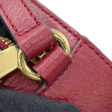 将图像加载到图库查看器中，GUCCI GG Supreme Round Shoulder Bag Doraemon Collaboration Brown/Red625216 PVC Leather
