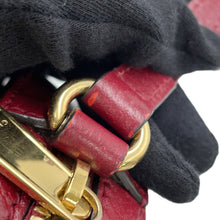 将图像加载到图库查看器中，GUCCI GG Supreme Round Shoulder Bag Doraemon Collaboration Brown/Red625216 PVC Leather
