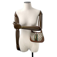 将图像加载到图库查看器中，GUCCI Jackie 1961 Handbag Beige/Brown637092 PVC Leather Size Mini
